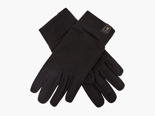 Deerhunter Herren Merino-Handschuhe Quinn Black Oak