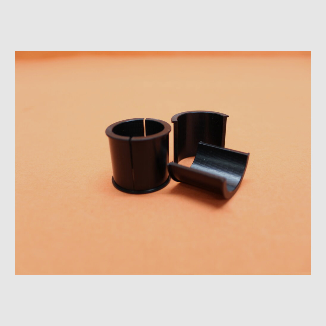 Recknagel Era-Tac Reduzierringe (T0991-0000) Polymer für Ringe 30mm (Reduzierung auf Mittelrohr 1") VE 2 St.