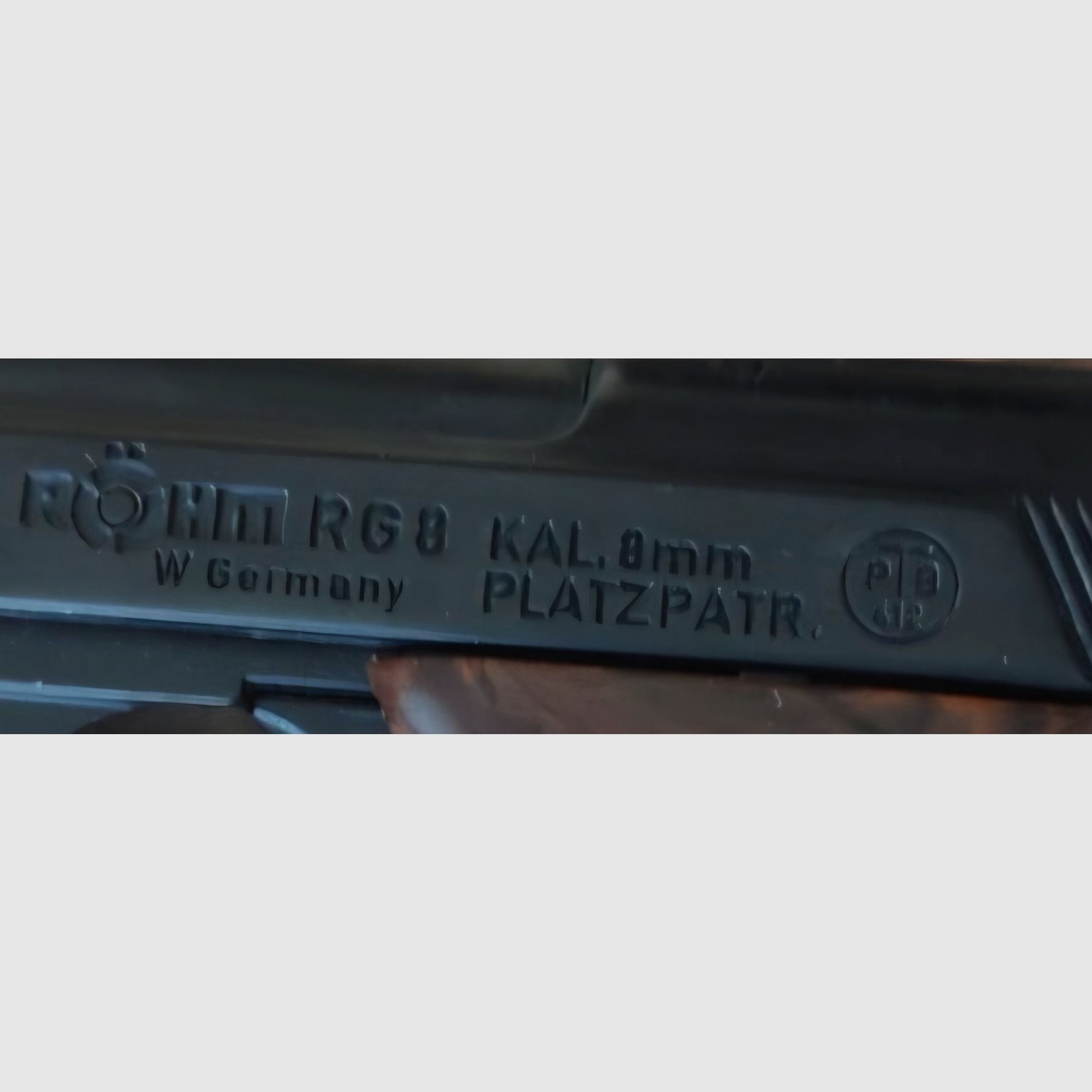 Röhm Rg8  8mm PTB 412