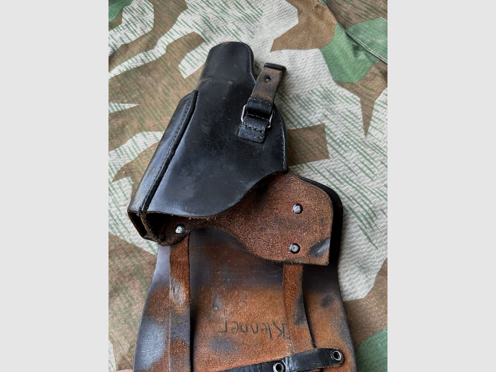 Pistolen Holster P38 Wehrmacht BGS Polizei 50er Jahre 