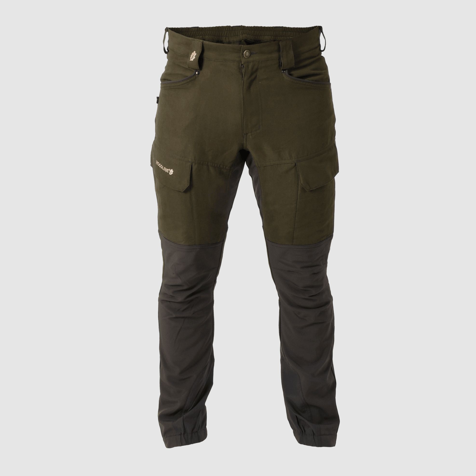 Woodline Alholmen Trousers Green/Brown Men D104
