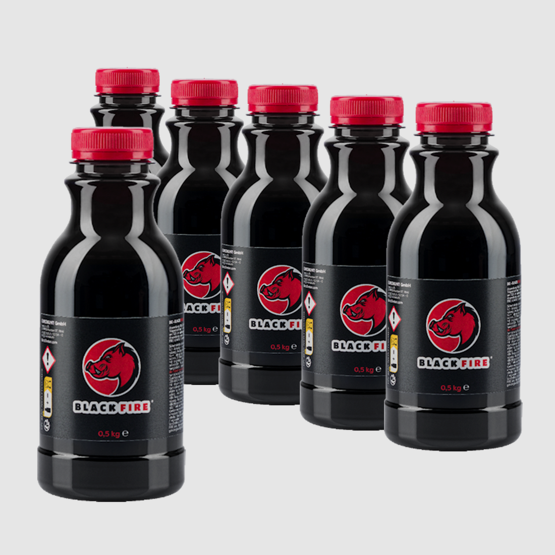 BLACK FIRE Tar Aantrekkingsmiddel voor Wildzwijnen 0,5 l 6-pack