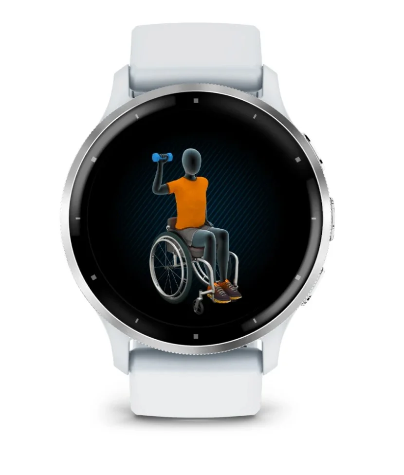 Garmin Venu 3 45 mm white watch, image 12 of 16