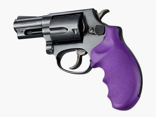 Gummigriff für Taurus 85 Revolver Lila