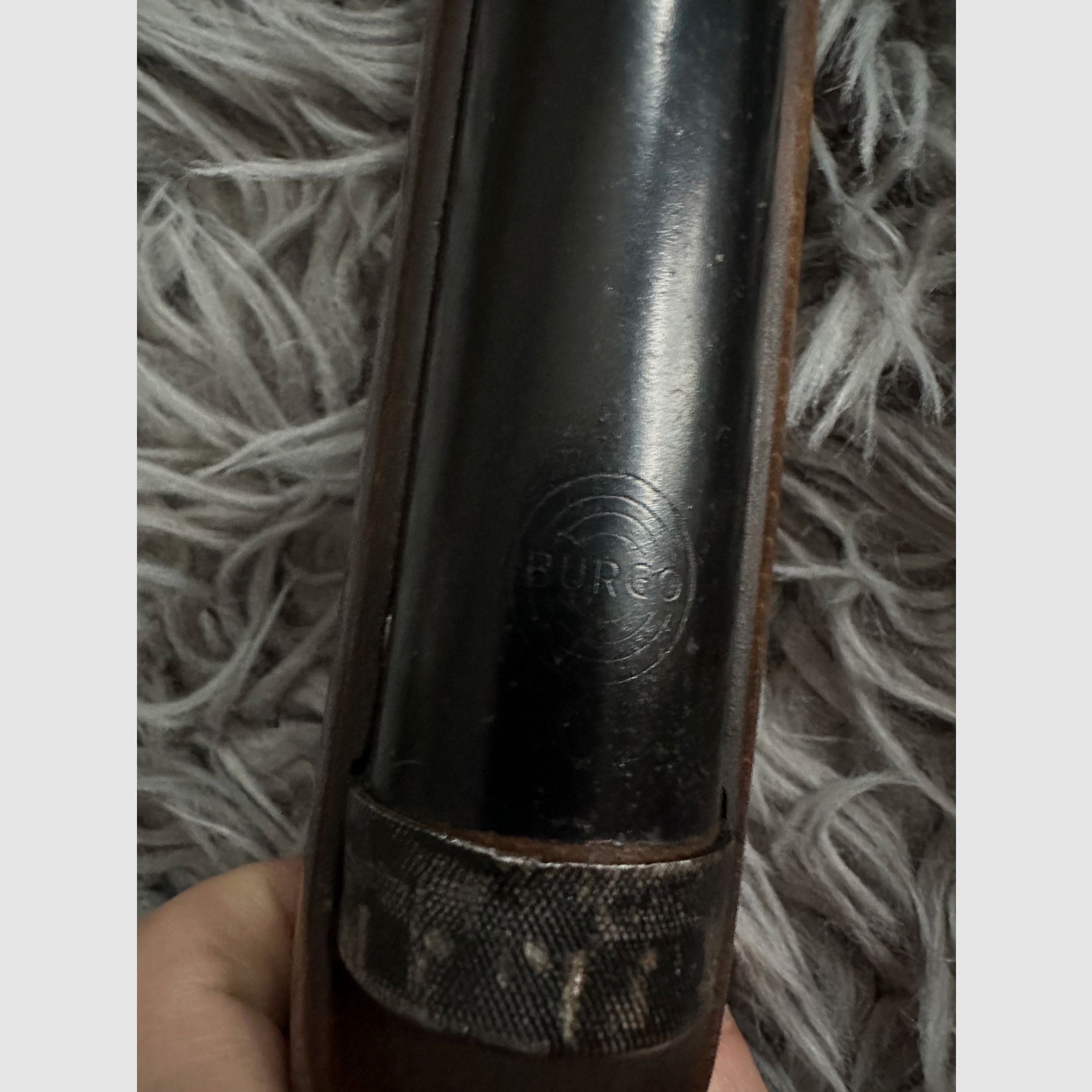 Luchtgeweer Burgo cal.4,5 mm zonder F dat voor 1970 is vervaardigd