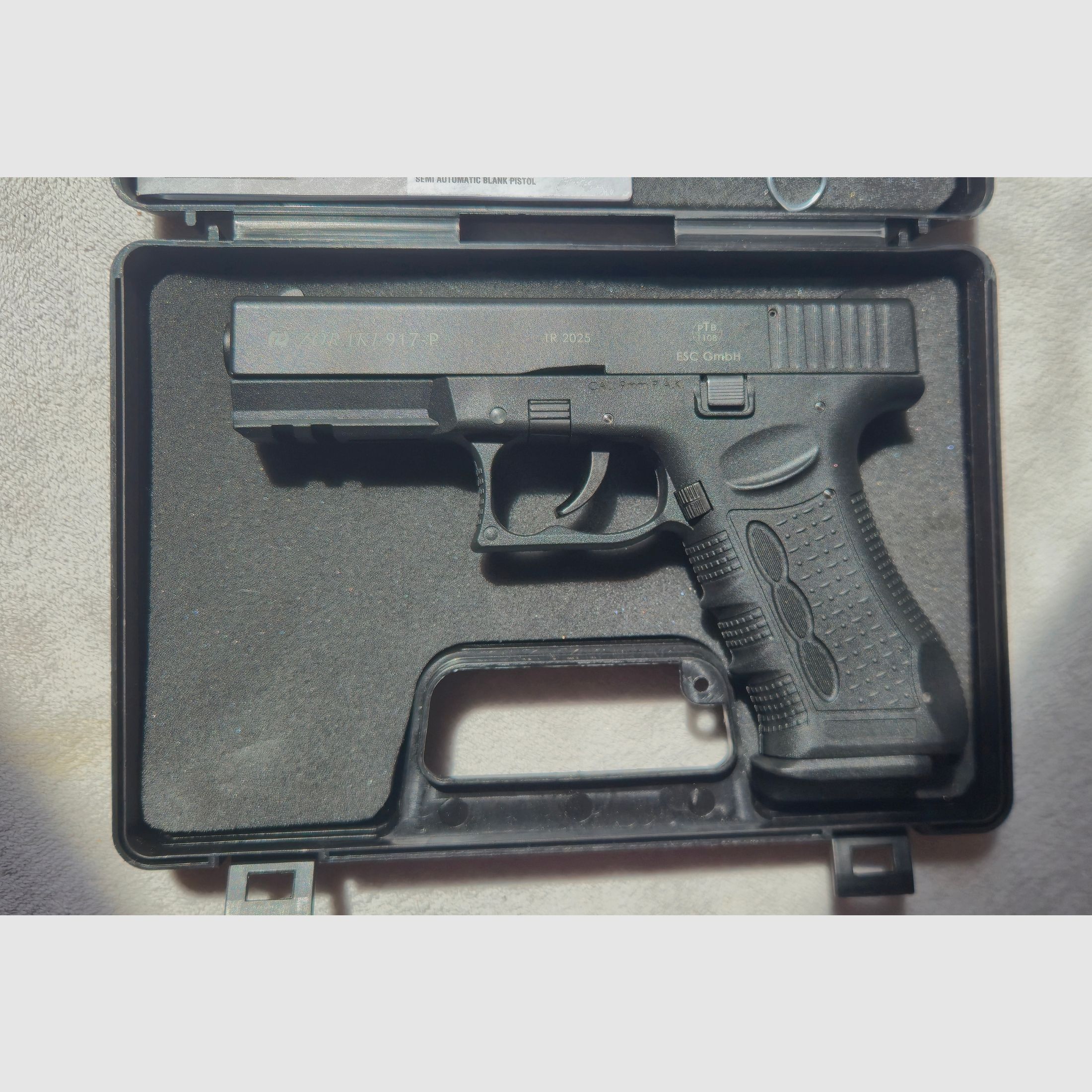 Pistola a salve Zoraki 917 / Nera, 9mm PAK