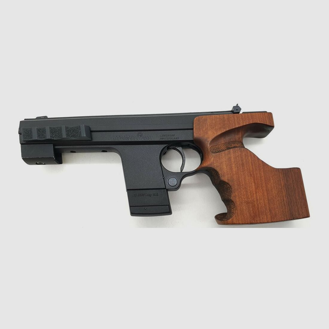 Hämmerli	 Sport-/Matchpistole Mod.280 .32S&W Long mit Wechelysystem auf .22lr