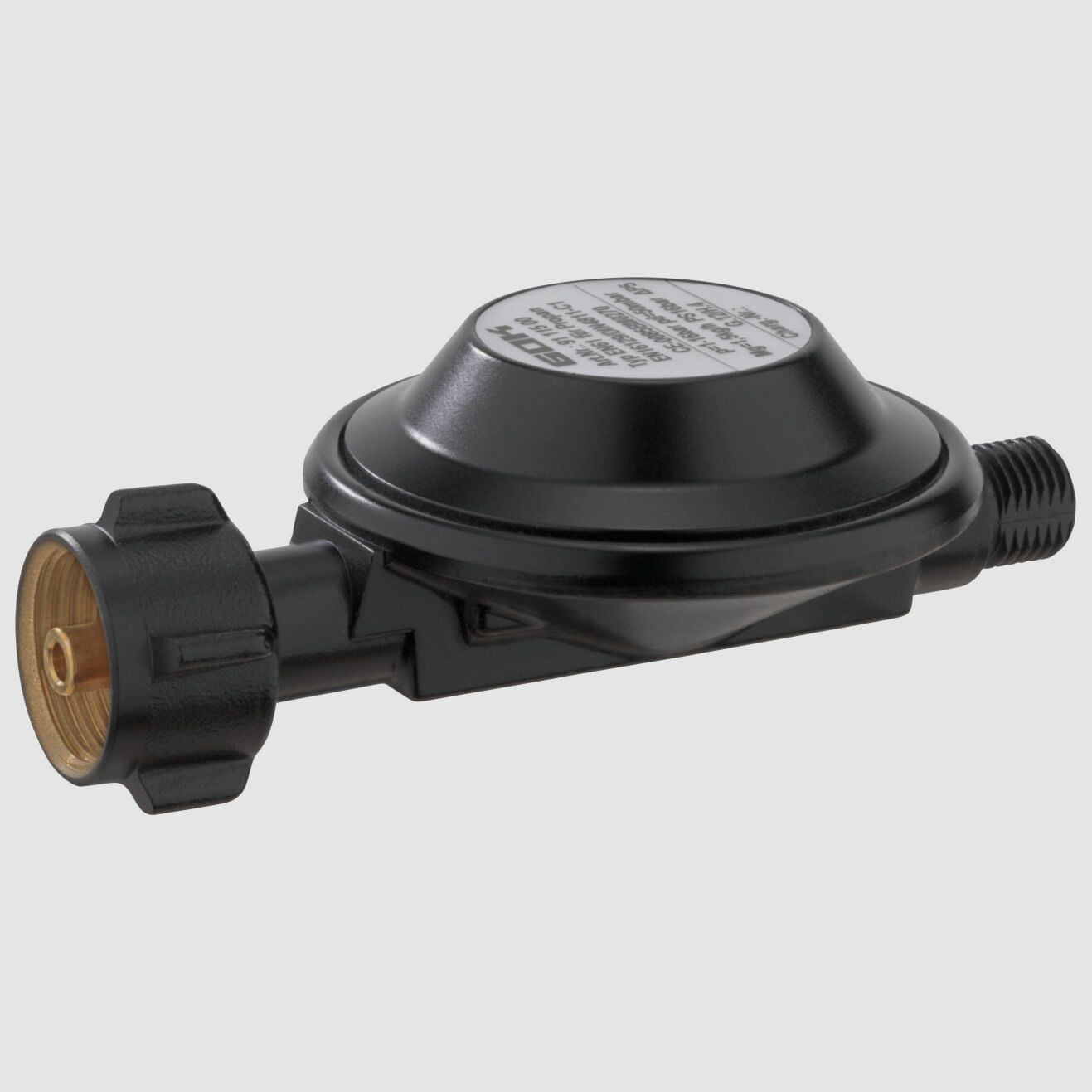 Gasregler, Grillregler mit Schlauchbruchsicherung, EN61, 1,5 kg/h 50 mbar, Bild 1 von 2