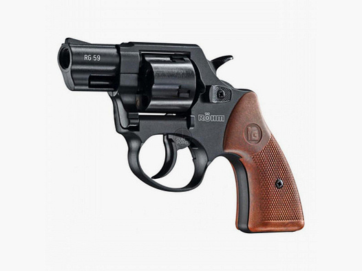 Schreckschuss - Gas Signal Revolver - RHM RG 59 - brniert