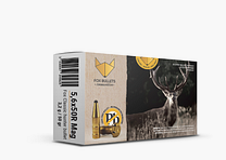 Fox Bullets Classic Hunter 5,6x50 R Mag. 3,2 g / 50 gr bleifreie Munition – 20 Patronen
