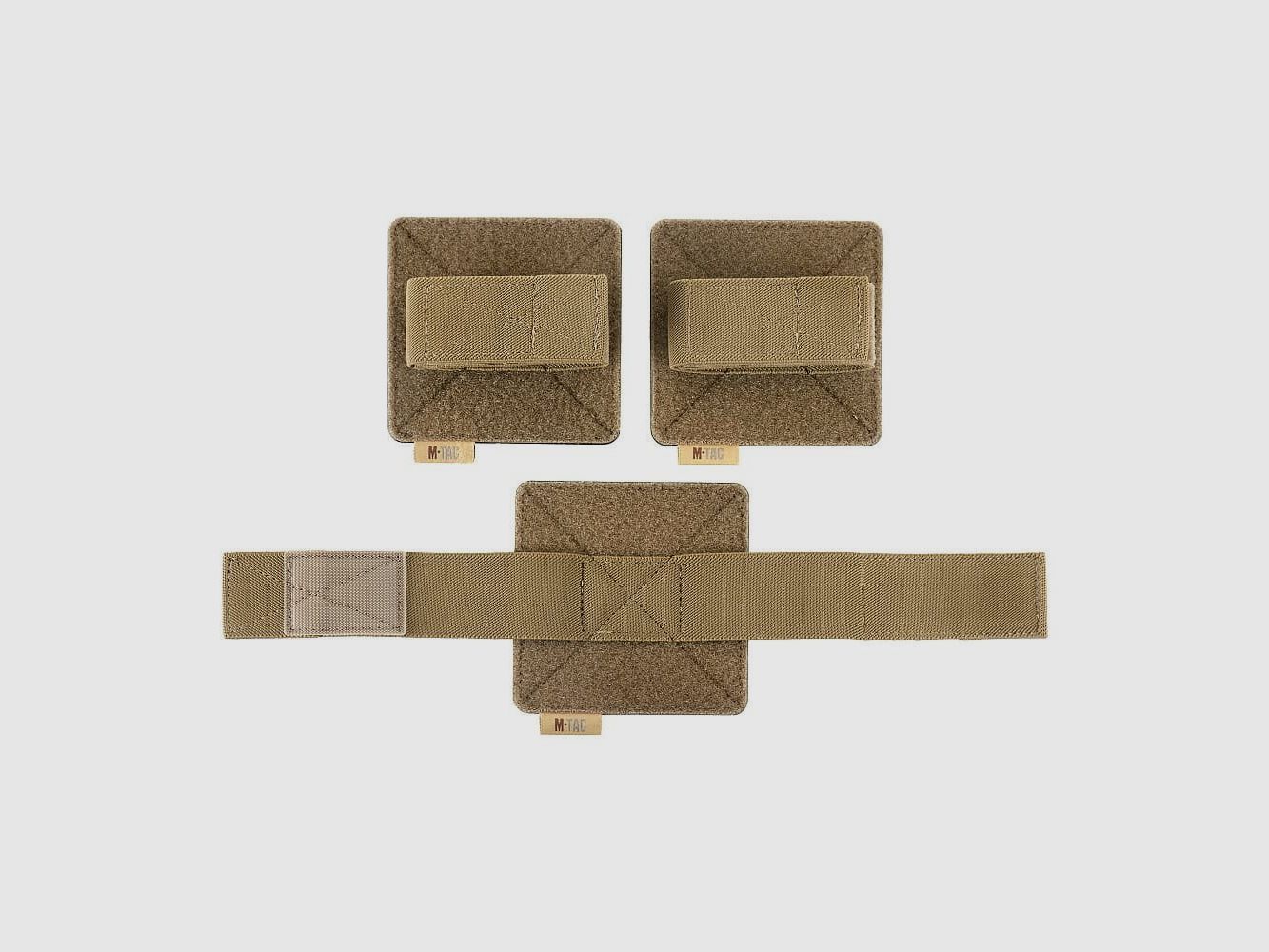 M-Tac Backpack Insert Patch 3er-Set Coyote