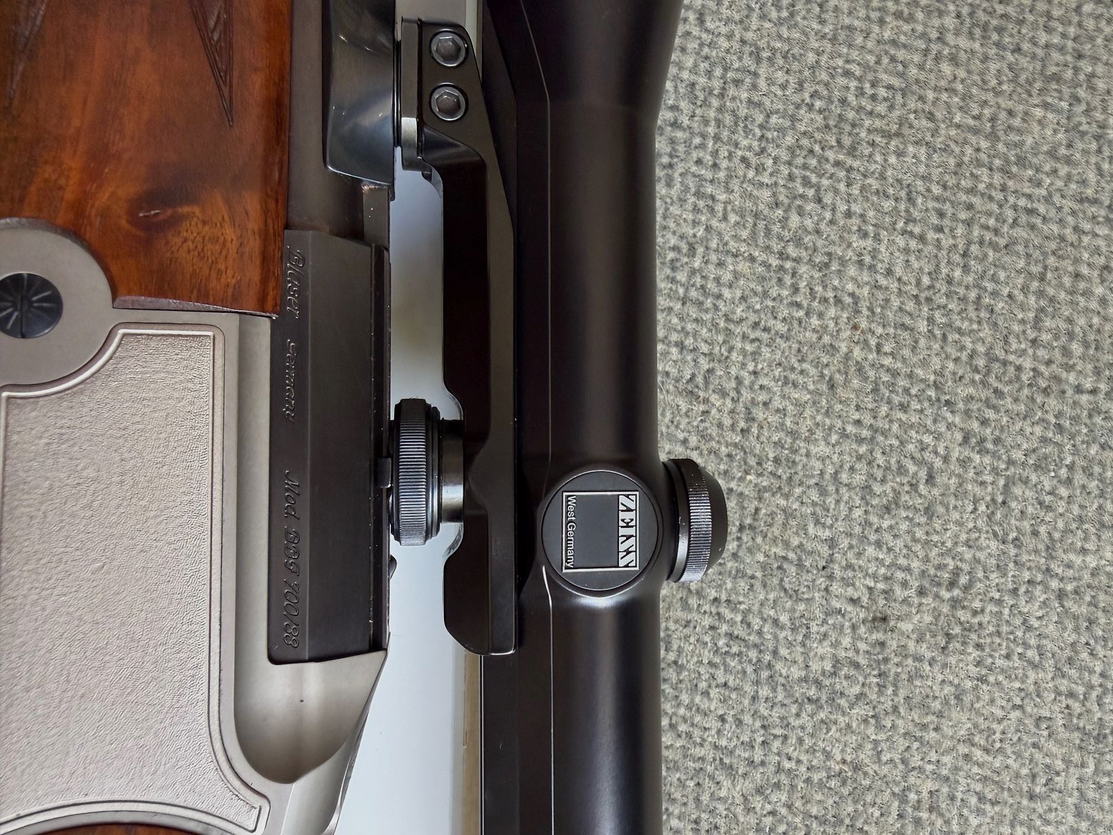 Blaser Bockbüchsflinte 30R Blaser mit Schwenkmontage 