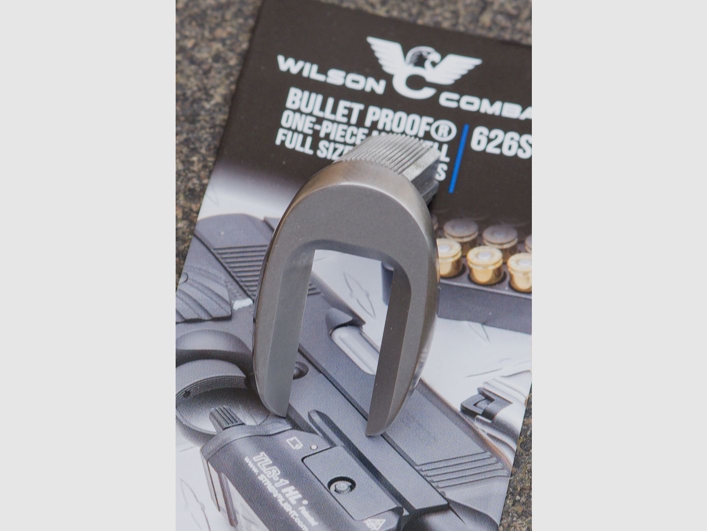 Wilson Combat magwell / Magazintrichter für 1911 / neuwertig
