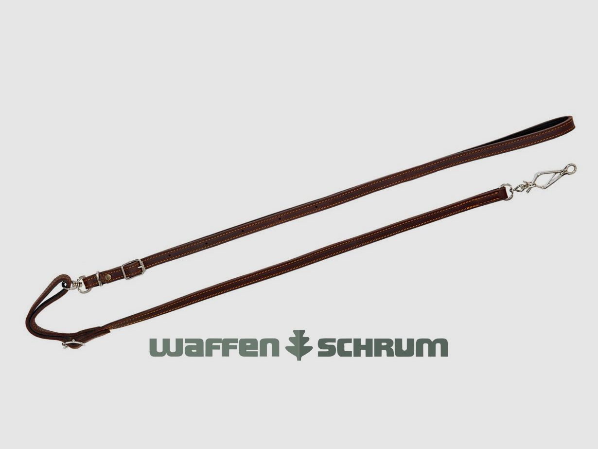 AKAH Umhängeleine aus Ölleder / Länge: 1,85m / Breite: 17mm