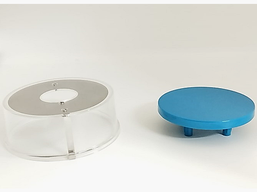 WIEGEPLATTFORM + DILLON’S D-TERMINATOR ELECTRONIC STAUBSCHUTZSCHILD