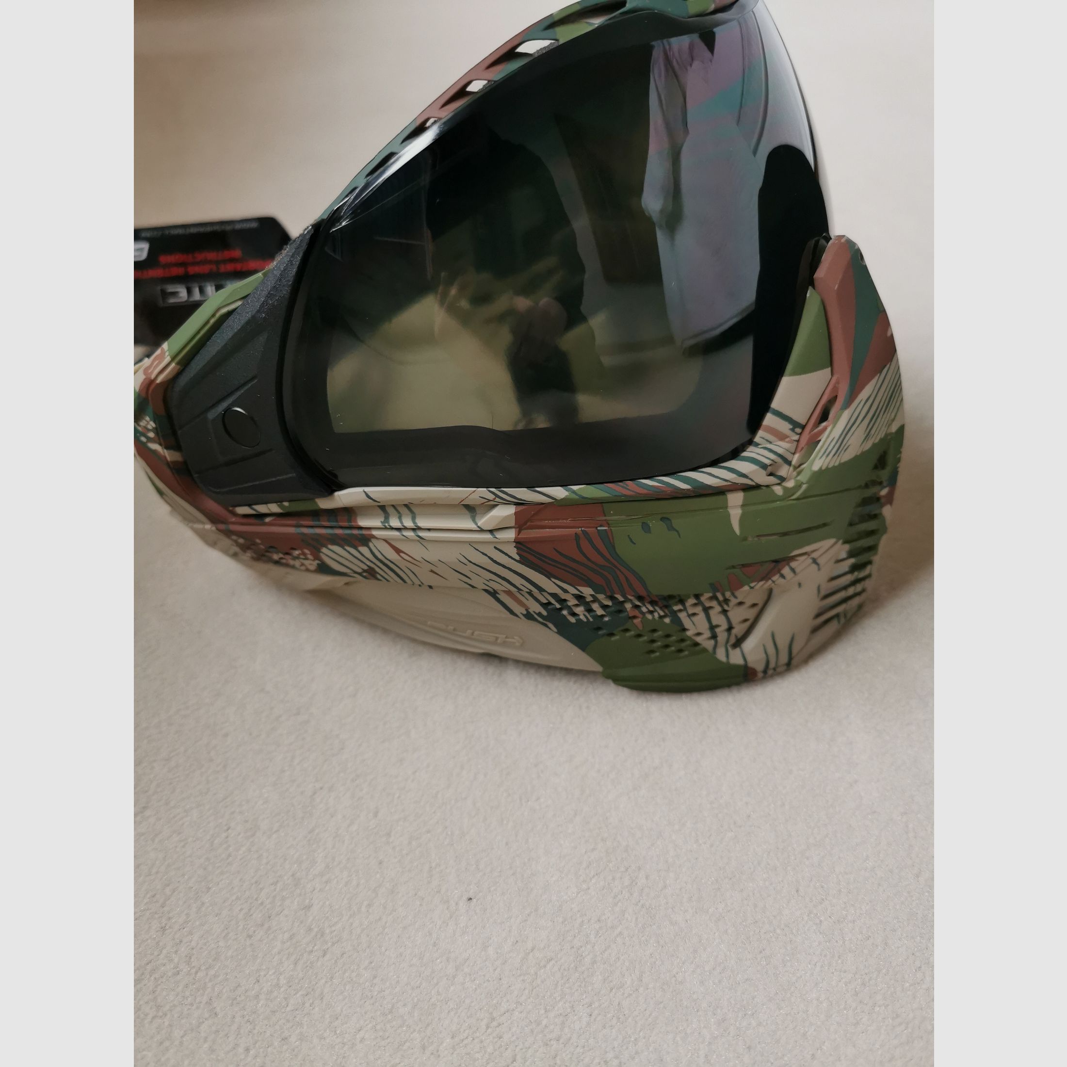 Push Unite Paintball Maske (Design Predator Camo) inkl. Case neu und unbenutzt