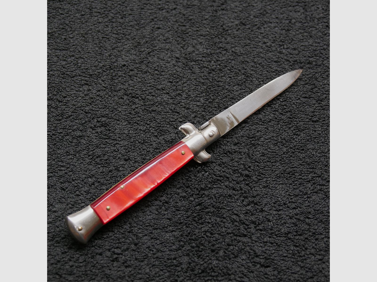 Springmesser Stiletto B Rostfrei Beltrame  70er vintage