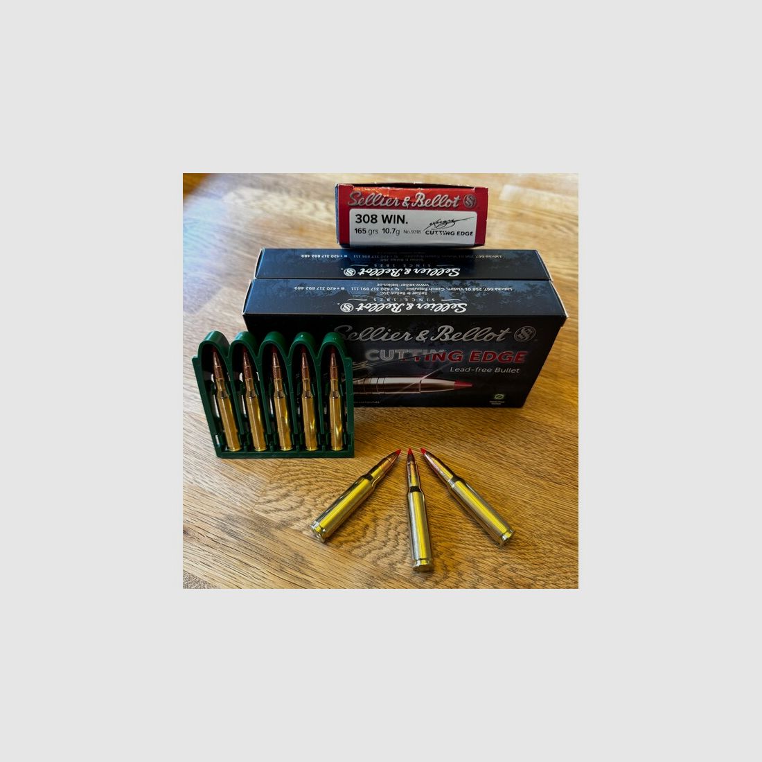 .308Win Sellier & Bellot eXergy Edge 10,7g/165grs