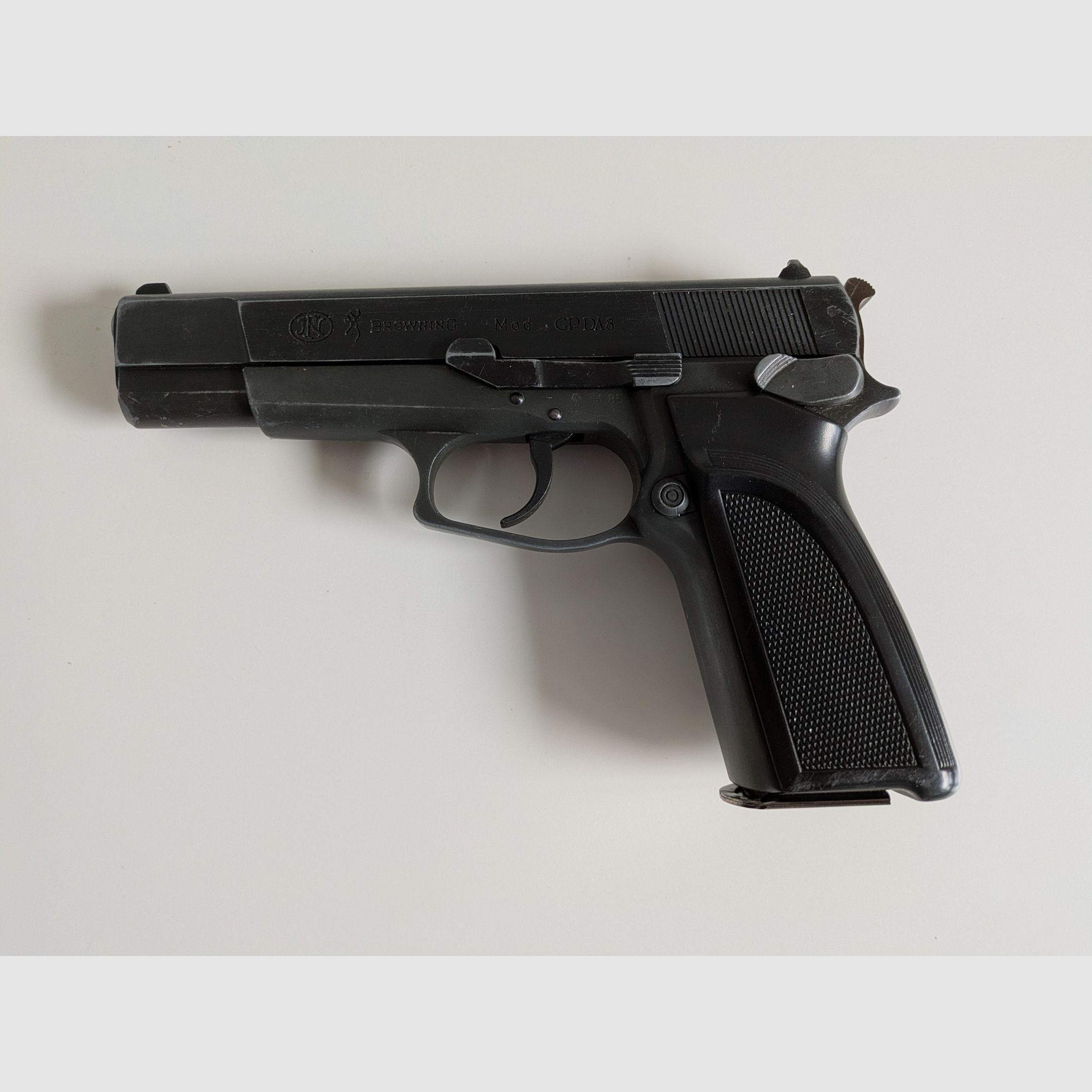 Browning gdpa 8 mit Lederholster