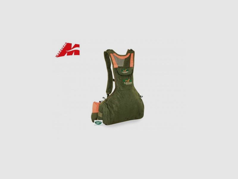 MARSUPIO Rucksack Weste Wildleder