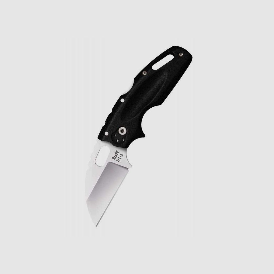 Cold Steel Tuff Lite Taschenmesser, Glatte Schneide, Schwarz