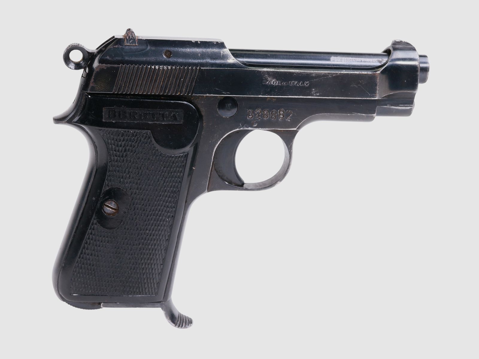 Beretta M1935 7,65 mm, calibre 7,65 mm Browning || Pistola