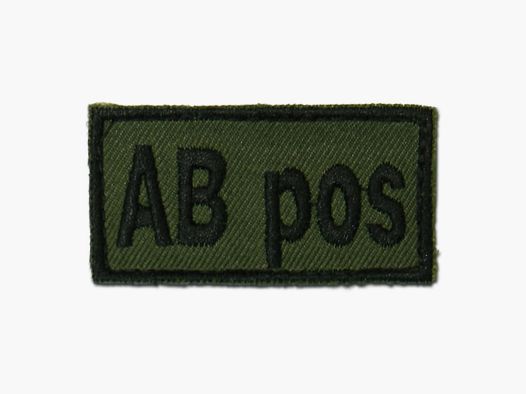 Fritzsch Abzeichen Bloodpatch AB pos oliv