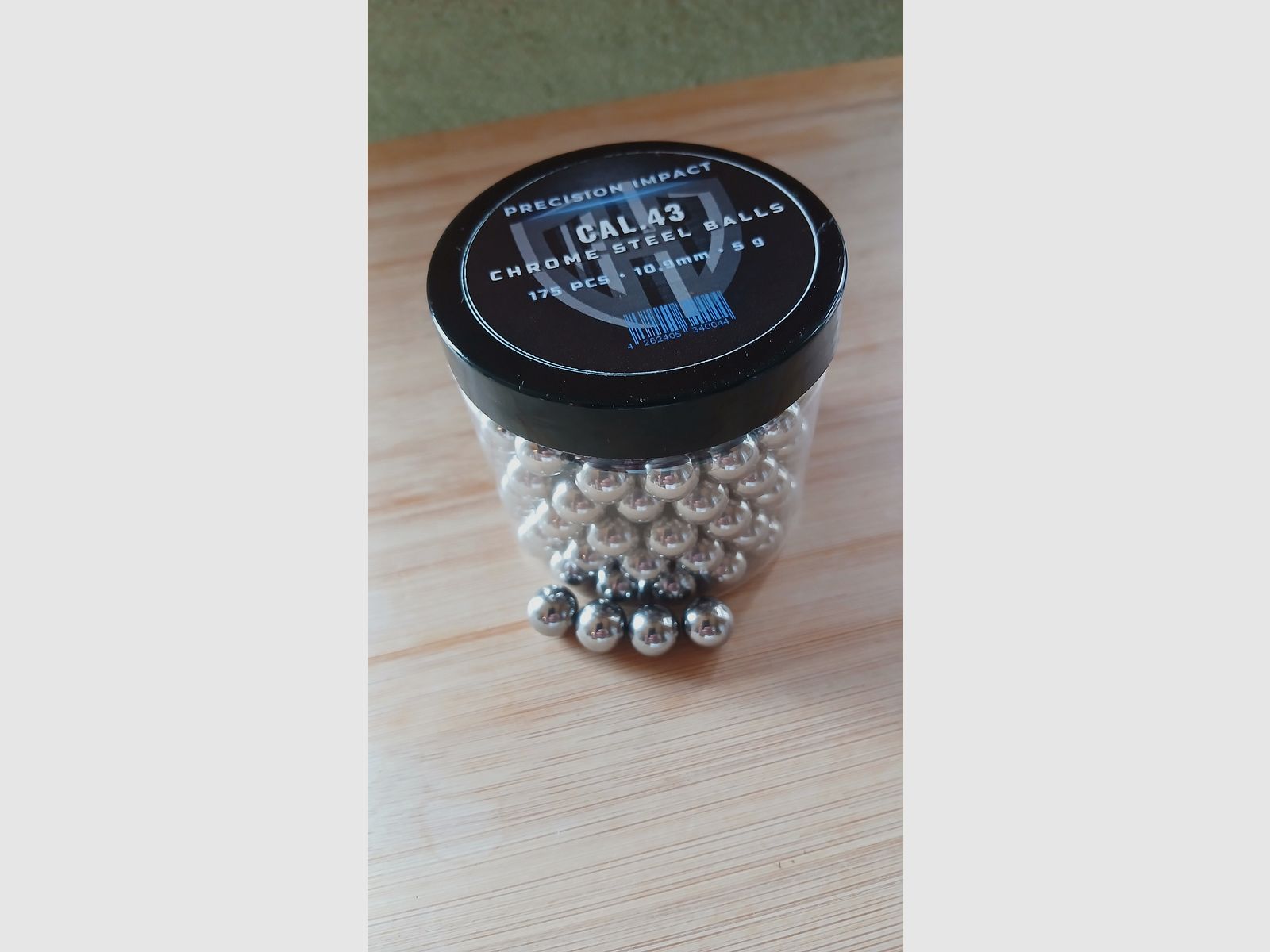 Chrome Steele Balls RAM kal. .43 175 szt. w tym wysyłka!!!