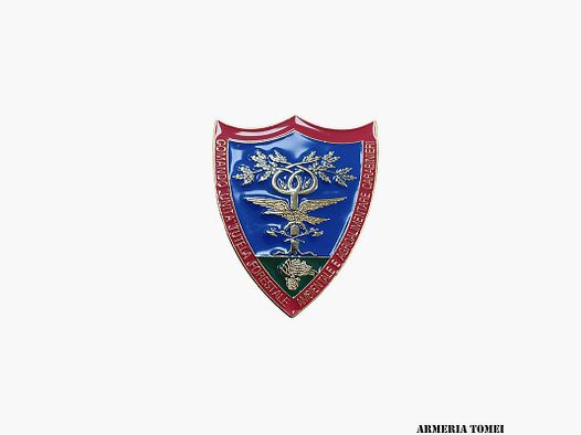 INSIGNE COMMANDE UNITE DE PROTECTION DE L'ENVIRONNEMENT ET DE L'AGRICULTURE CARABINIERI