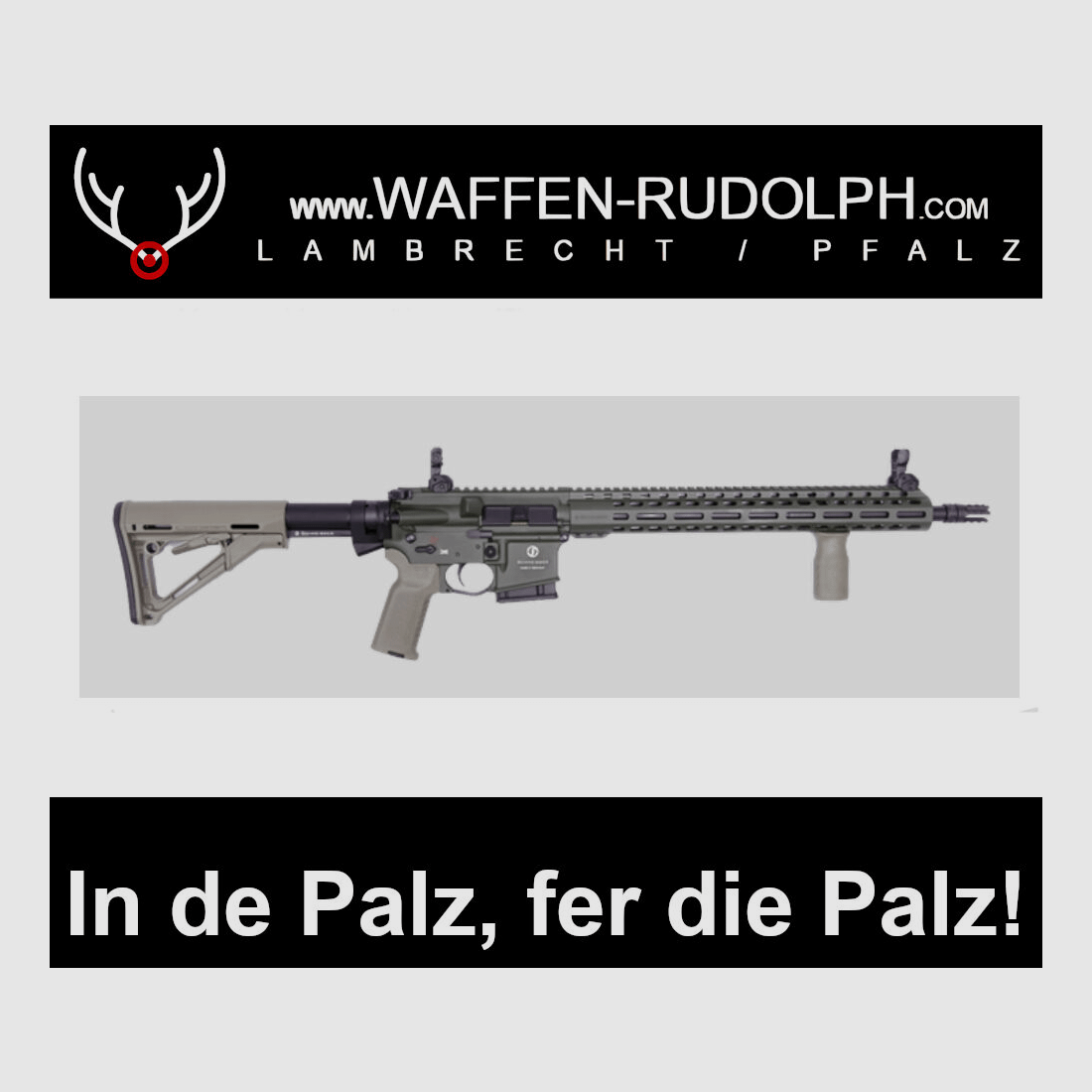 Schmeisser AR15 M5FL special model Magpul OD Green / FDE M5 FL 223Rem PFALZKRACHER SPECIAL MODEL