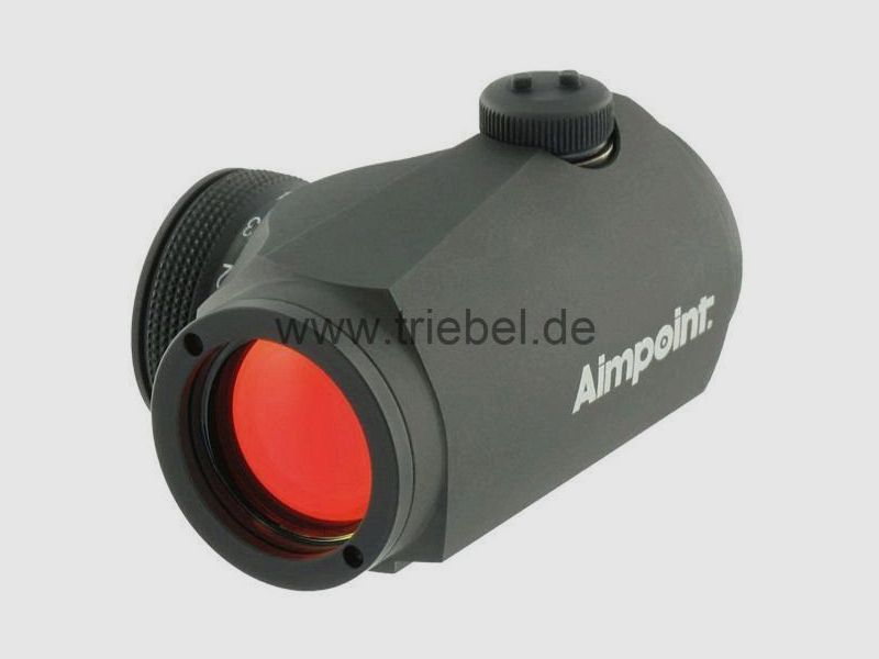AIMPOINT Leuchtpunktvisier Micro H-2 OHNE Montage 2 MOA  schwarz matt
