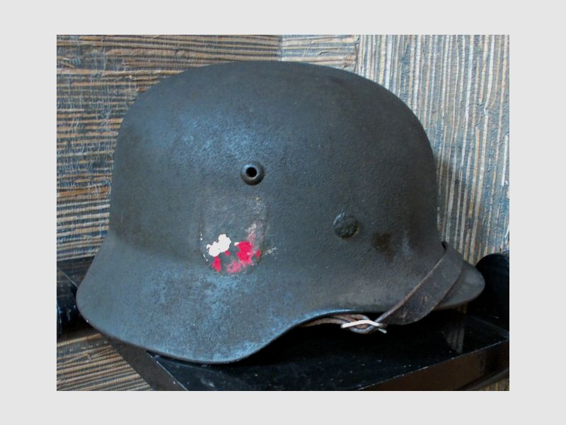 Orig. Stahlhelm M35 , KEINE verbotenen Abzeichen..