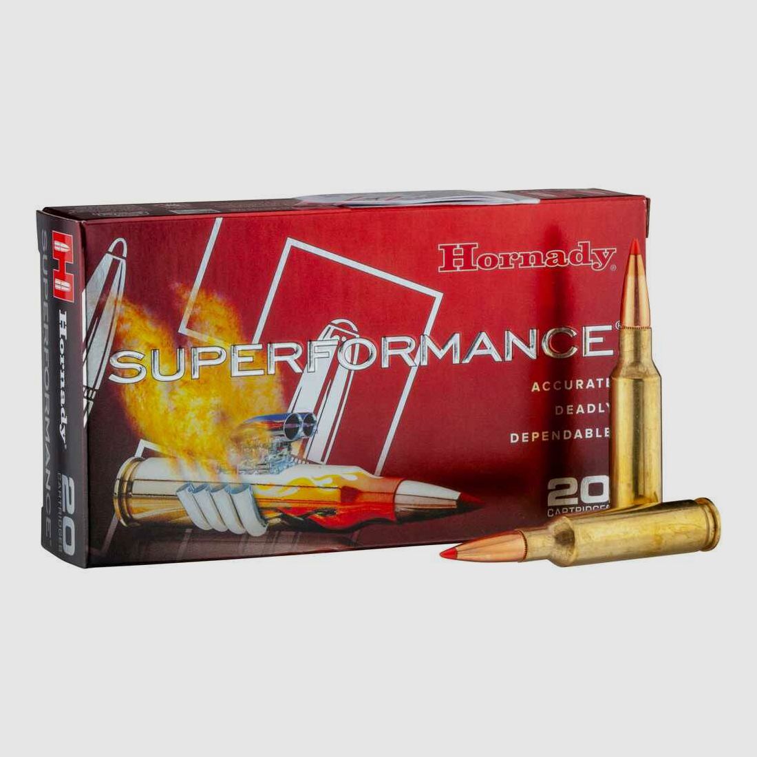6,5 Creedmoor SPF SST 8,4g/129grs. Hornady