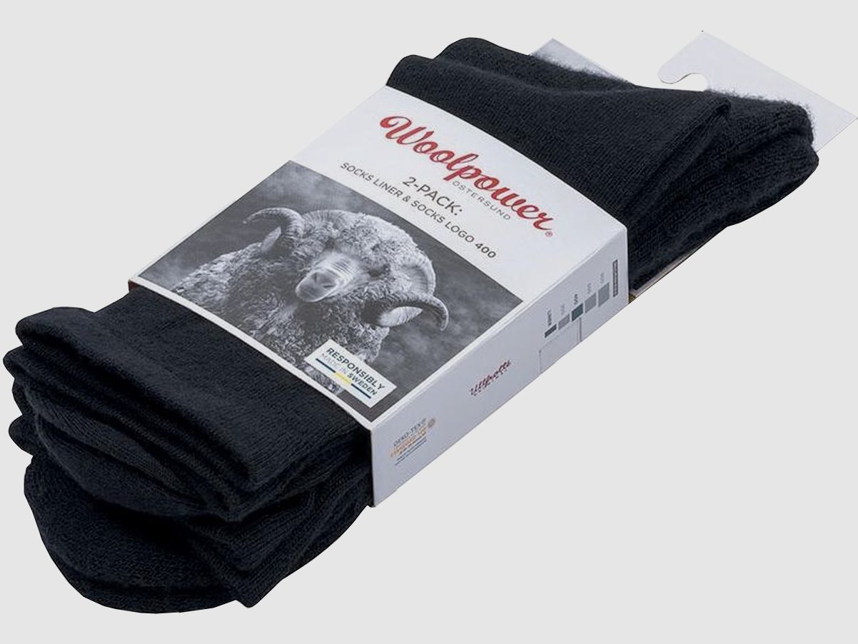 Calcetines Woolpower 400 Liner 1 Par 40-44
