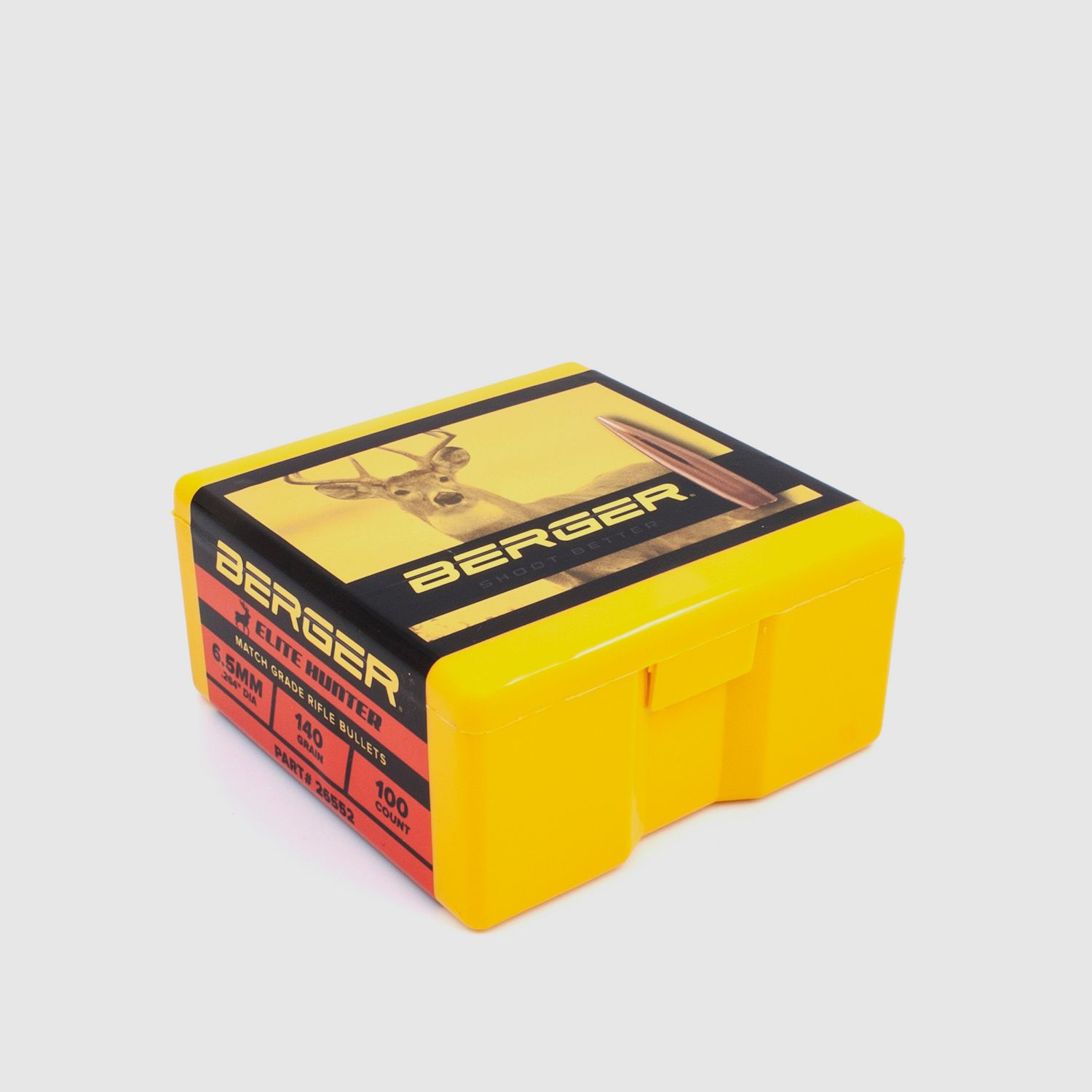 Berger Geschoss 6,5mm/.264 Elite Hunter 140GR 100 Stück
