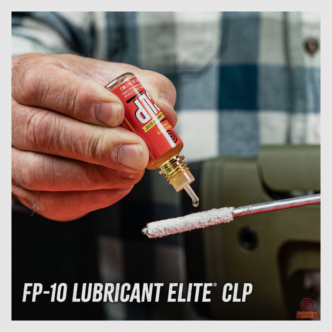 Kit di pulizia armi Shooter's Choice 6.5mm incluso FP-10 Lubricant Elite CLP (8-32) (SHF-SRK-65)