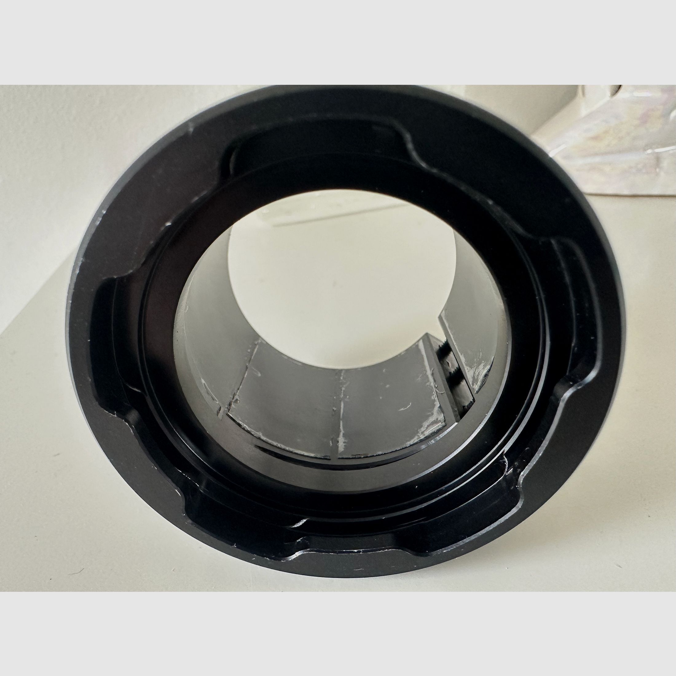 Präzise Jagen  Klemmhülse KH48 - Adapter für  Vorsatzgeräte / Nachtsicht - 48mm für z.B. Swarovski x42