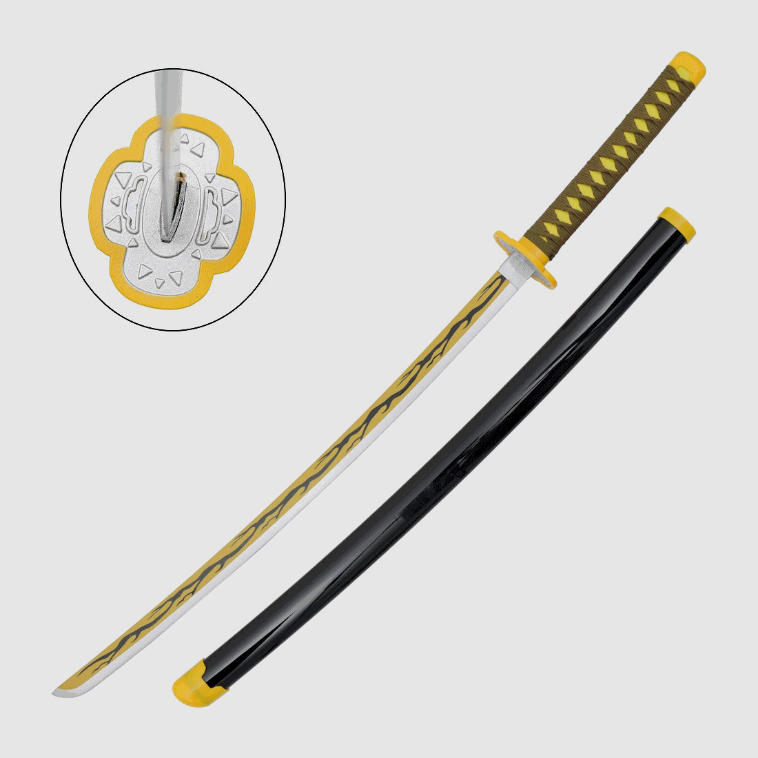 Bamboo Kaigaku Thunder Katana Demon Slayer
