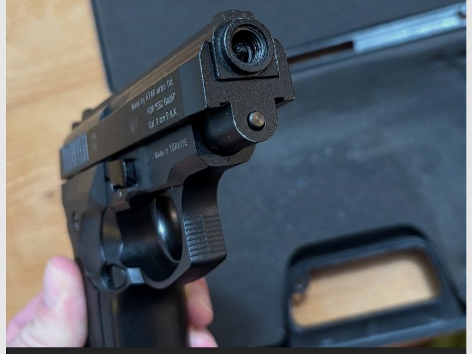 Zoraki 914 Schreckschusspistole alte PTB 972