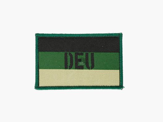 OpTacs DEU Patch - Klettabzeichen Deutschland gewebt - green