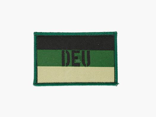OpTacs DEU Patch - Klettabzeichen Deutschland gewebt - green