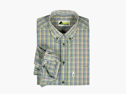 Skogen Hemd Button Down Natur / Bunt
