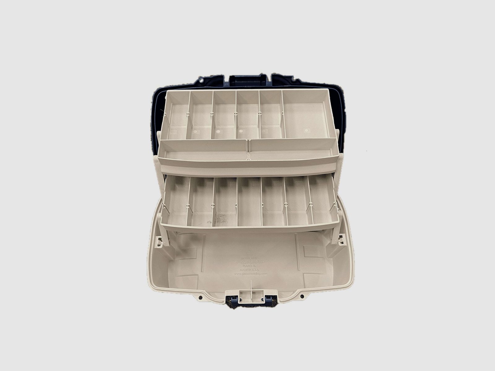 Plano Two Tray Box 620206 Blue / White, image 2 of 2