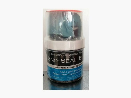 Sno-Seal Sno-Seal Cera per pelle Nera Barattolo 100 g