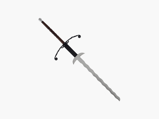 Haller two-handed sword Flamberge
