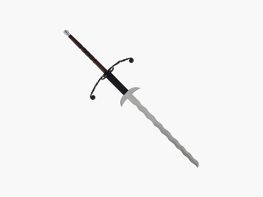 Haller two-handed sword Flamberge