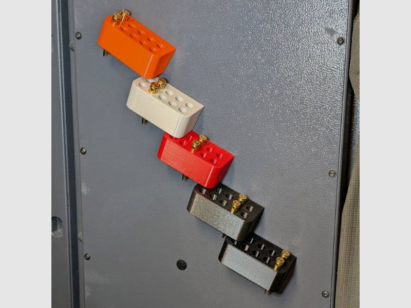 Supporto magnetico per munizioni per cartucce per armadietto delle armi - Accessorio per armadietto delle armi, immagine 6 di 7