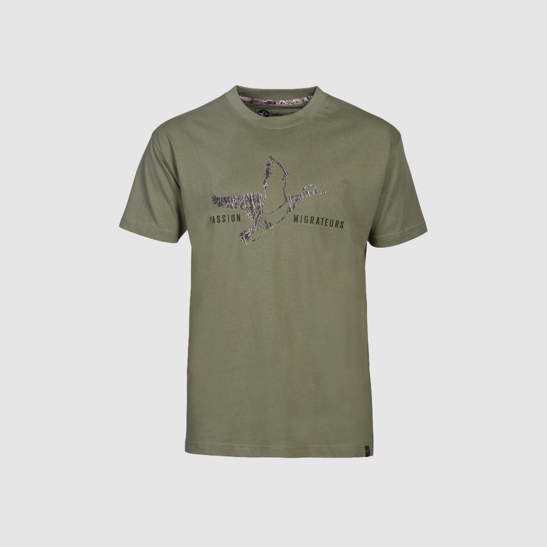 Percussion T-Shirt Passion Migrateurs Khaki