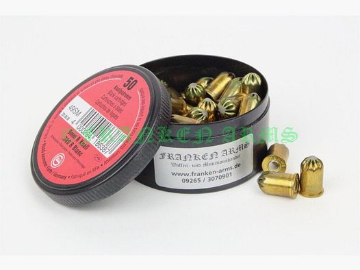 Geco 9mm R Knall Czarny proch 50 sztuk