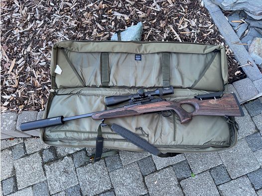 Mauser M25 Max .308 Win. komplet z lunetą celowniczą, szybkozłączką i tłumikiem, nowy 09/2026